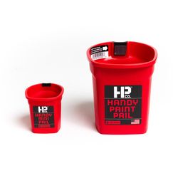 Handy Red Paint Pail