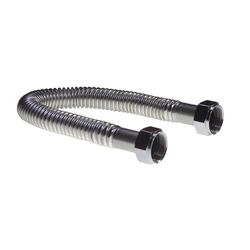 RectorSeal Falcon Stainless 3/4 in. FIP X 3/4 in. D FIP 24 in. Stainless Steel Water Heater Supply C