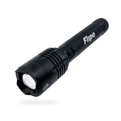 Flipo Stinger 10000 lm Black LED Rechargeable Flashlight 26650 Battery