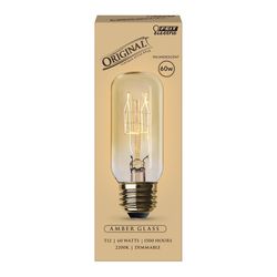Feit The Original 60 W T12 Vintage Incandescent Bulb E26 (Medium) Soft White 1 pk