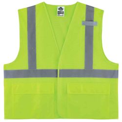 Ergodyne GloWear Reflective Standard Safety Vest Lime L/XL