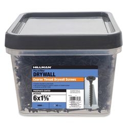 Fas-n-Tite No. 6 Ga. X 1-5/8 in. L Phillips Coarse Drywall Screws