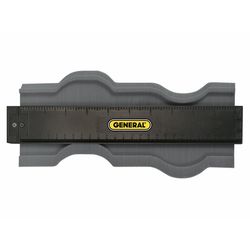 General Angle-Izer 10 in. L X 3.8 in. W Contour Gauge Gray 1 pc
