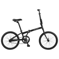 Retrospec Judd Unisex 20 in. D Folding Bicycle Matte Black