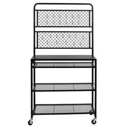 Honey-Can-Do Garage 70 in. H X 38 in. W X 18 in. D Steel Multi Rack Shelving Unit