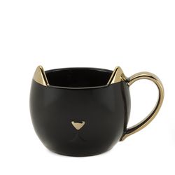 True Chloe Black Ceramic Mug 1 each