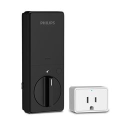Philips Home Access Matte Black Aluminum Alloy Electronic Keypad Smart Lock