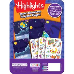 Bendon Highlights Space Adventures Magnetic Play Set Multicolored