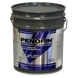 Penofin Transparent Matte Chestnut Oil-Based Penetrating Wood Stain 5 gal