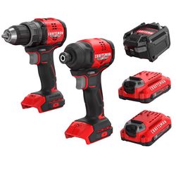 CRAFTSMAN V20 BRUSHLESS RP Cordless Brushless 2 Tool Drill and Impact Driver Kit