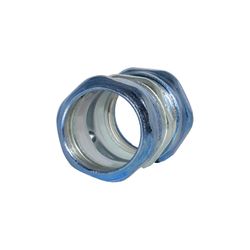 Sigma Engineered Solutions ProConnex 1-1/4 in. D Zinc-Plated Steel Rain-Tight Compression Coupling F
