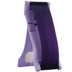 LoveHandle Purple Indigo Silicone Cell Phone Grip For All Mobile Devices