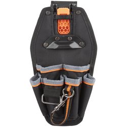 Klein Tools MODbox 3.25 in. W X 12.25 in. H Nylon Tool Pouch 6 pocket Black/Gray/Orange 1 pc