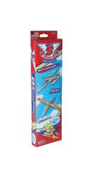 Guillow's Super Hero Glider Plane Natural 2 pc