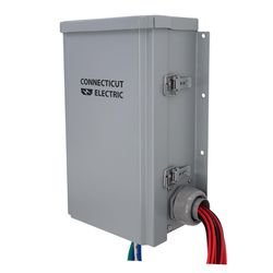 Connecticut Electric 30 amps 120/240 V 10 space 30 amps Generator Power Transfer Kit