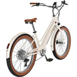 Retrospec Chatham Rev+ 2 Unisex Cruiser Bicycle Matte Eggshell