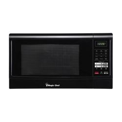 Magic Chef 1.6 cu ft Black Microwave 1100 W