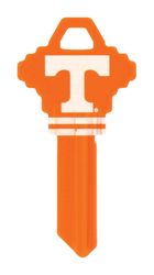HILLMAN NCAA Tennessee Volunteers House/Office Key Blank 68 Single For Schlage Locks Orange