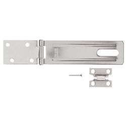 Ace Stainless Steel 6 in. L Fixed Staple Safety Hasp