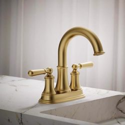 Kohler Facile Brass Traditional Centerset Bathroom Sink Faucet 4 in.