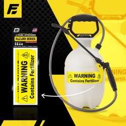 Fuel Stickers 2 in. H X 6 in. W Rectangle Yellow Fuel Sticker Label 2 pk