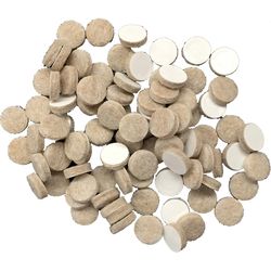 Shepherd Hardware Felt Self Adhesive Furniture Pad Beige Round 3/8 in. W X 3/8 in. L 75 pk