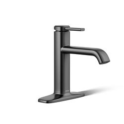 Sterling Agosti Matte Black Contemporary Single-Handle Bathroom Sink Faucet 4 in.