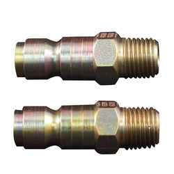 Milton Steel Air Plug 1/4 in. 2 pc
