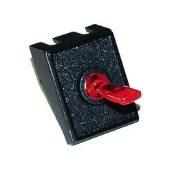 Calterm 20 amps Toggle Switch Black/Red 1 pk