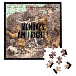 Times Reads 7.25 in. H Mini Shaped Puzzle