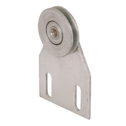 Prime-Line 1 in. Dia. x 1/4 in. L Steel Roller Assembly 2 pk
