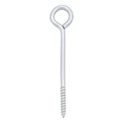 Hampton 1/4 in. X 5 in. L Zinc-Plated Steel Lag Thread Eyebolt