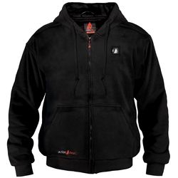ActionHeat XL Long Sleeve Unisex Hooded Heated Hoodie Black