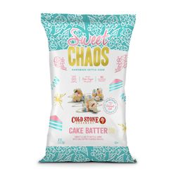 Sweet Chaos Cold Stone Cake Batter Popcorn 5 oz Bagged
