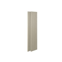 Easy Track 48 in. H X 14 in. W Weathered Gray Wood Vertical Closet Panel