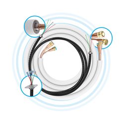 MRCOOL 35' (4th Gen R410a) DIY 24k and 36k Air Handler Ductless Split System Line Set 420 in. W X 42