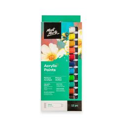 Mont Marte Assorted Art Paint Interior 12 ml