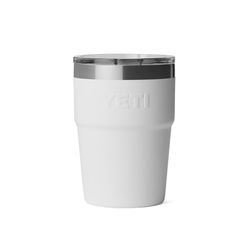 YETI Rambler 16 oz White Patriotic BPA Free Badge Stackable Tumbler with MagSlider Lid