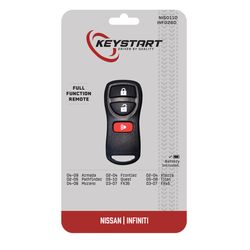 KeyStart NIS011 Self Programmable Remote Automotive Remote HD Key For Nissan Infiniti