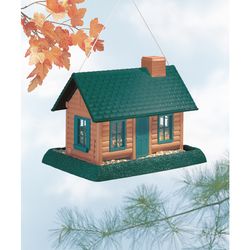 North States Wild Bird 1 lb Plastic Hopper Bird Feeder 4 ports