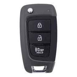 HILLMAN HYU074 Advanced Security Automotive Flip Key For Hyundai