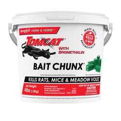 Tomcat Bait Chunx Bait Blocks For Mice and Rats 4.25 lb 1 pk