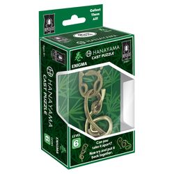 University Games Hanayama Enigma Puzzle Bronze 3 pc