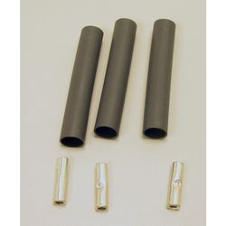 Campbell 8 AWG Heat Shrink (Heavy Wall) Splice Kit Black 3 pk