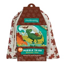 Mudpuppy Puzzle To Go Multicolored 36 pc