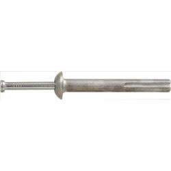 Hillman 1/4 in. D X 1-1/2 in. L Zinc Round Head Hammer Drive Anchor 2 pk