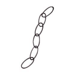 Panacea Black Steel 36 in. H Sturdy Extender Chain 1 pk