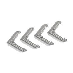 M-D Building Products Aluminum Frame Corners 3/8 in. H 100 pk
