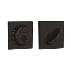 Schlage B-Series Matte Black Zinc Single Cylinder Deadbolt