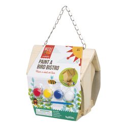 Toysmith Beetle & Bee Wild Bird 2 Metal/Wood Bird Feeder 1 ports